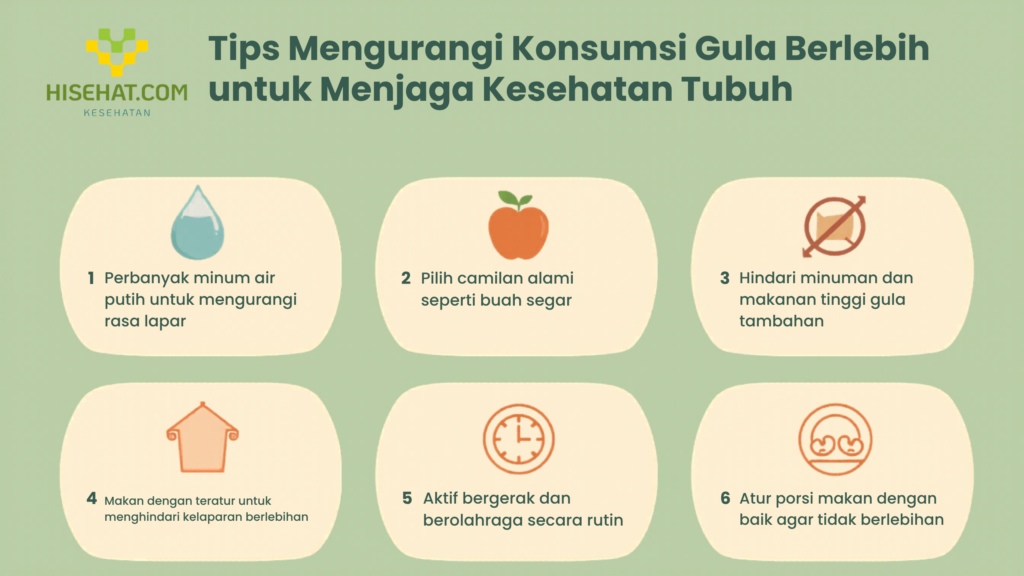 Tips Mengurangi Konsumsi Gula Berlebih untuk Menjaga Kesehatan Tubuh