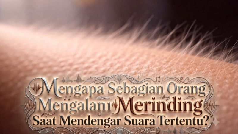 Mengapa Sebagian Orang Mengalami Merinding Saat Mendengar Suara Tertentu?