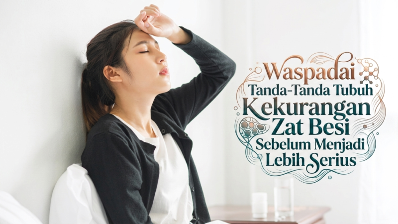 Waspadai Tanda-Tanda Tubuh Kekurangan Zat Besi Sebelum Menjadi Lebih Serius
