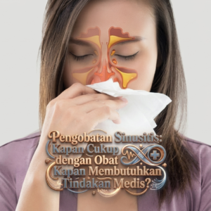 Pengobatan Sinusitis: Kapan Cukup dengan Obat dan Kapan Membutuhkan Tindakan Medis?