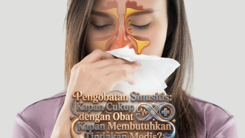 Pengobatan Sinusitis: Kapan Cukup dengan Obat dan Kapan Membutuhkan Tindakan Medis?