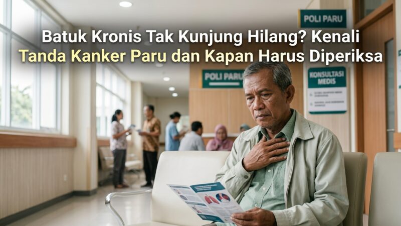 Batuk Kronis Tak Kunjung Hilang? Kenali Tanda Kanker Paru dan Kapan Harus Diperiksa