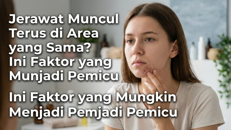 Jerawat Muncul Terus di Area yang Sama? Ini Faktor yang Mungkin Menjadi Pemicu