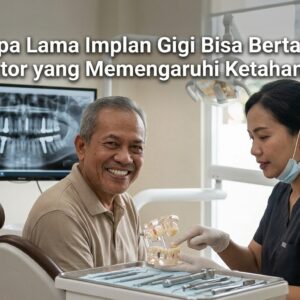 Berapa Lama Implan Gigi Bisa Bertahan? Ini Faktor yang Memengaruhi Ketahanannya