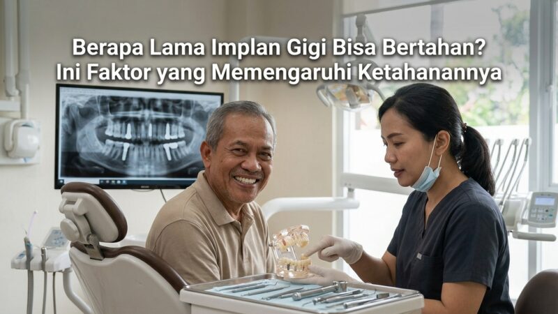 Berapa Lama Implan Gigi Bisa Bertahan? Ini Faktor yang Memengaruhi Ketahanannya