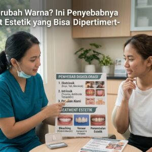 Gigi Depan Berubah Warna? Ini Penyebabnya dan Treatment Estetik yang Bisa Dipertimbangkan