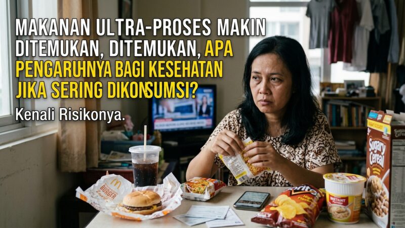 Makanan Ultra-Proses Makin Mudah Ditemukan, Apa Pengaruhnya bagi Kesehatan Jika Sering Dikonsumsi?