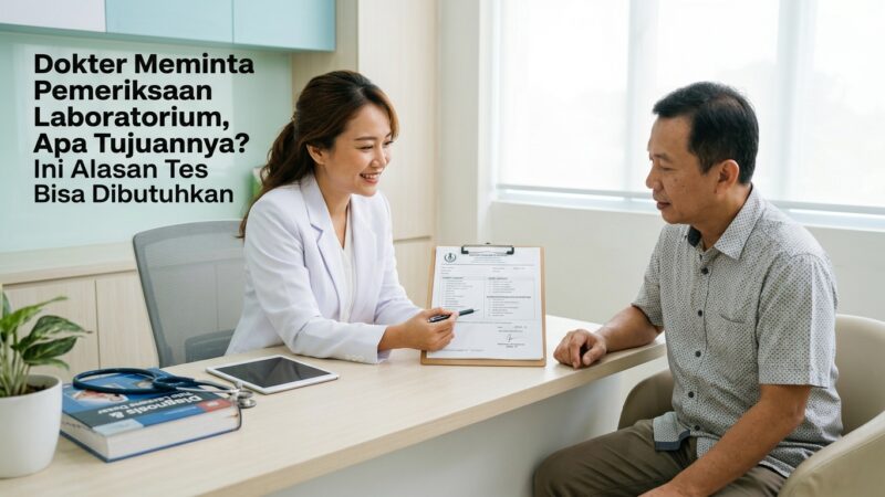 Dokter Meminta Pemeriksaan Laboratorium, Apa Tujuannya? Ini Alasan Tes Bisa Dibutuhkan